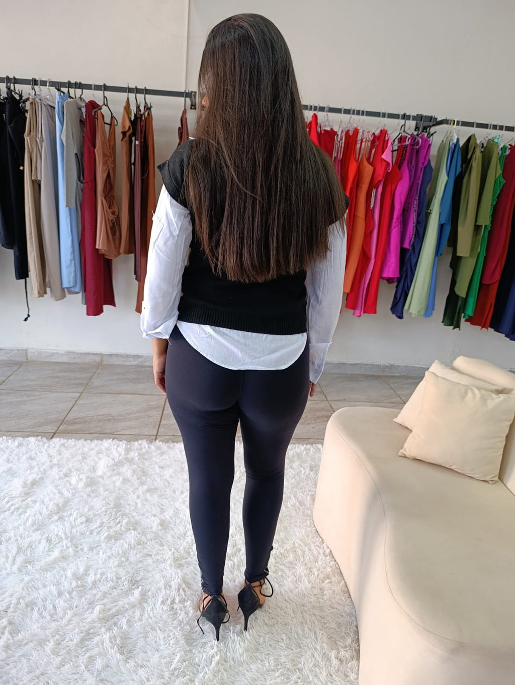 Calça Legging Preta