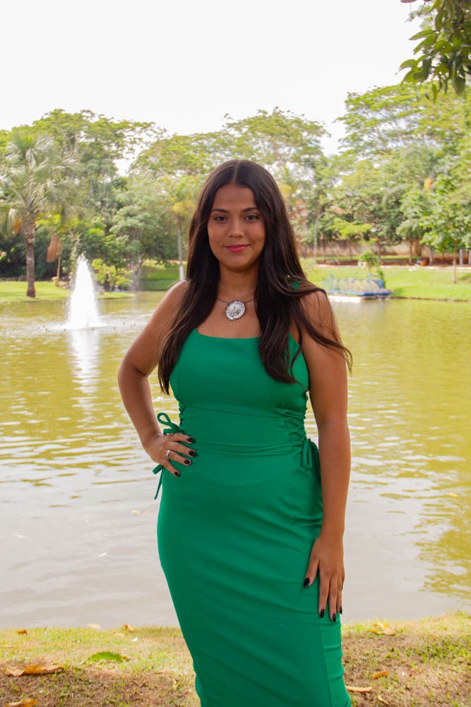Vestido Midi Verde