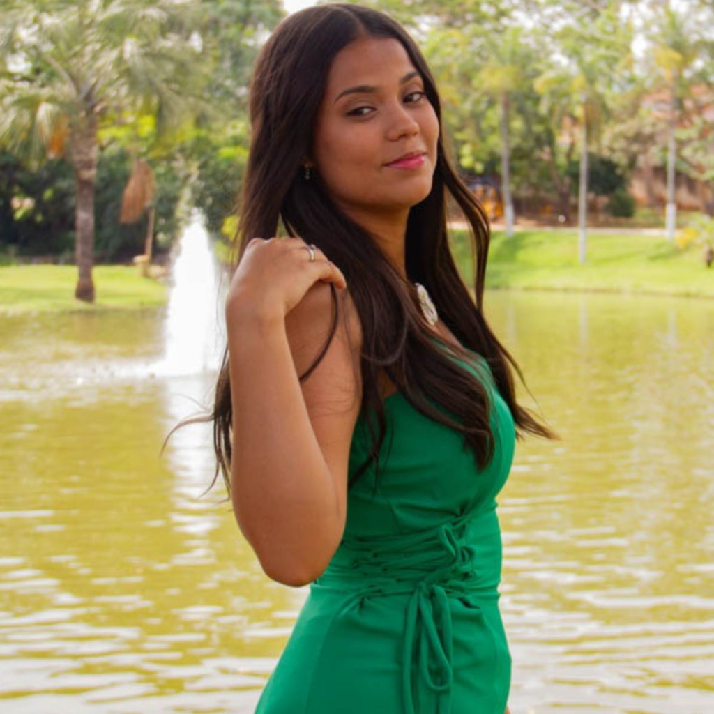 Vestido Midi Verde