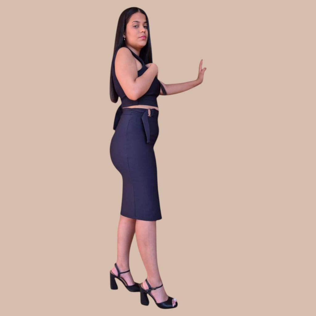 Conjunto Preto Feminino – Estilo, Conforto e Poder